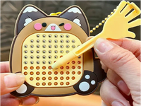Mini Magnetic Magpad Keychain Toy