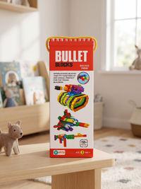 Junior Builders Building Blocks Set, 100+ Pieces, Multicolour, Plastic, for Kids 3+, Build Create Learn