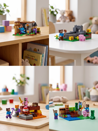 Myworld Building Blocks Set for Kids, Harvest Farm Adventure Construction Toy, 96+ Compatible Bricks, Creative STEM Educational Building Game, Multicolor Farm Play Set for Boys & Girls Age 6+